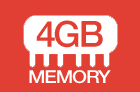 4GB Memory 4GB Memory