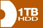 1TB HDD