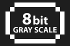 8bit Gray Scale