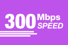 300Mbps Speed 300Mbps Speed