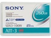 SONY AIT-3 8MM WORM 100 260GB (Sony: SDX3-100W)
