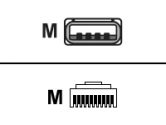 Metrologic Instruments CABLE VOYAGER USB STRAIGHT (Metrologic Instruments: MX009-2MA7S)