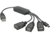 CABLES TO GO 27402 4-Port USB 2.0 Hub Cable (Cables to Go: 27402)