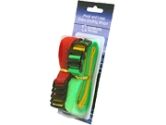 Cables Unlimited Cables To Go Cables To Go 11IN HOOK AND LOOP STRIPS BRIGHT MULTI COLOR 12PAC (Cables to Go: 29856)