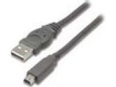 Belkin 10ft USB A 5pin Mini B Device 26/28 AWG DSTP (Belkin Components: F3U138-10)