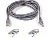 BELKIN CABLES BELKIN CABLES 3FT CABLE CAT6 PATCH 4PR RJ45 M/M SNAGLESS GRY (Belkin Components: A3L980-03-S)