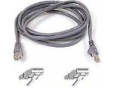 BELKIN CABLES BELKIN CABLES  3FT CABLE CAT6 PATCH 4PR RJ45 M/M SNAGLESS GRY (Belkin Components: A3L980-03-S)