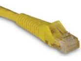 Tripp Lite 3' Cat6 Gigabit Yellow Snagless Patch Cable RJ45 (Tripp Lite: N201-003-YW)