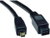 TRIPP LITE 6 ft. IEEE-1394b FireWire 800 Gold Hi-Speed 9pin/4pin Cable (Tripp Lite: F019-006)