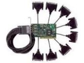 Digi International 4port DB9M Fan-Out Cable for AccelePort XP (Digi International: 76000528)