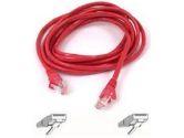 Belkin CAT5 RJ-45M to RJ-45M Snagless 5' Patch cable red (Belkin Components: A3L791-05-RED-S)