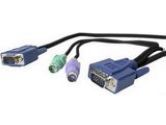 StarTech 10 ft. Ultra-Thin PS/2 3-in-1 KVM Cable (StarTech.com: SVECON10)