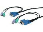 StarTech 15 ft. PS/2 Ultra-Thin 3-in-1 KVM Cable (StarTech.com: PS23N1THIN15)