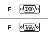 Lantronix PC/VGA Video Adapter PC HD15 FF Gender Changer (Lantronix: 200.0022)