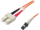 StarTech.com 1M MTRJ-SC Fiber Optic Multimode Duplex Patch Cable (StarTech.com: FIBMTSC1)