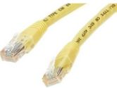 StarTech C6PATCH7YL 7 ft. Molded Patch Cable - ETL Verified (StarTech.com: C6PATCH7YL)