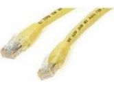 StarTech.com Cat6 Molded Crossover Network Patch, RJ45, Yellow, 7ft (StarTech.com: C6CROSS7YL)