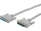 StarTech.com Startech Straight Through Serial/Parallel Cable DB25M/F,10Ft (StarTech.com: SC10MF)