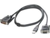 Cables To Go 10 Feet M1 to VGA Male with USB Projector Cable (Cables to Go: 38058)