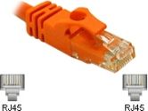 Cables Unlimited CTG 50ft Cat6 550Mhz Snagless Patch Cable Orange (Cables to Go: 27816)