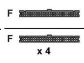 Adaptec 50-Pin/Female Internal with 5 Positions 1.5 Meters (Adaptec: 563000)