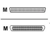 Adaptec 2-Meters 50-Pin High Density/Male to 50-Pin Low Density/Male (ADAPTEC: 1816000)