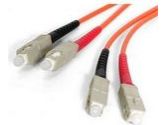 StarTech.com 1m 50/125 Multimode SC-SC Fiber Cable (StarTech.com: 50FIBSCSC1)