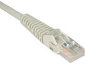 Tripp Lite 50ft. Cat5e 350MHz Gray Snagless Patch Cable RJ45 (TRIPP LITE: N001-050-GY-R)