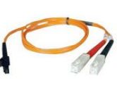 Tripp Lite 5-meter Duplex MMF Cable MTRJ/SC 62.5/125 Fiber (Tripp Lite: N310-05M)