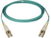 Tripp Lite 3 meter Duplex Multimode 50/125 Aqua Fiber Patch Cable LC/LC (Tripp Lite: N820-03M)