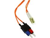 Cables To Go 1m Multimode LC/SC Duplex Patch Cable with Clips (Cables to Go: 33154)