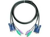 Aten 10 Feet Micro-LiteT PS/2 KVM Cable (ATEN Technology: 2L5003P)