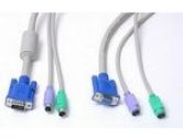 StarTech 10 ft. 3-in-1 PS/2 KVM Extension Cable (StarTech.com: 3N1PS2EXT10)