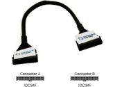 Cables To Go Cables To Go 18IN CABLE FD 1 DEVICE MOLDED ROUND BLACK (Cables to Go: 50000)