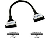 Cables To Go Cables To Go  18IN CABLE FD 1 DEVICE MOLDED ROUND BLACK (Cables to Go: 50000)