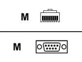 DIGI DIGI  Digi International - Digi - Crossover cable ( DCE ) - RJ-45 (M) - DB-9 (M) - 4 f (Digi International: 76000264)