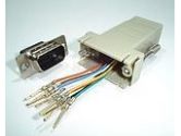 Digi International DIGI DIGI Crossover adapter - RJ-45 (M) - DB-9 (Digi International: 76000671)