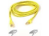 BELKIN CABLES BELKIN CABLES Patch cable - RJ-45 (M) - RJ-45 (M) - 5 ft - ( CAT 5e ) - yellow (Belkin Components: A3L791-05-YLW)