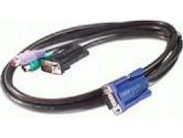 APC (American Power Conversion) APC  KVM PS/2 CABLE - 25 FT  (APC: AP5258)