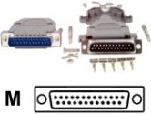 StarTech C25PCM DB25 Male Crimp Connector (StarTech.com: C25PCM)