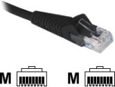 TRIPP LITE TRIPP LITE Patch cable - RJ-45 (M) - RJ-45 (M) - 5 ft - UTP - ( CAT 6 ) - black (Tripp Lite: N201-005-BK)