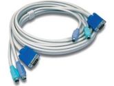 TRENDnet 15 ft. KVM Cable (male-to-male) (TRENDnet: TK-C15)