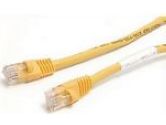 StarTech.com STARTECH STARTECH 25 ft. Yellow Snagless Cat. 5e 350 MHz U (STARTECH.COM: 45CROSS25YL)