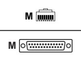 AVOCENT AVOCENT  CYCLADES RJ45 TO DB25M ST CAB (Avocent: CAB0025)