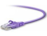 BELKIN CABLES BELKIN CABLES  10FT CABLE PATCH CAT5 UTP RJ45M PRPL SNAGLESS (Belkin Components: A3L791-10-PUR-S)