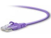 BELKIN CABLES BELKIN CABLES 7FT CABLE PATCH CAT5E UTP 4PR RJ45M PUR SNAGLES (Belkin Components: A3L791-07-PUR-S)