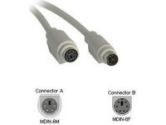 Cables To Go 15 ft. PS/2 M/F Keyboard/Mouse Extension Cable (CABLES TO GO: 09469)