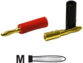 Cables To Go Cables To Go 4PK SPKR BANANA PLUG SCREW ON (Cables to Go: 29785)