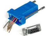 Cables Unlimited Cables To Go Cables To Go  MOD ADPT RJ45F TO DB9F BLUE (AVERY: 02942)