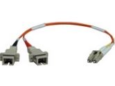 TRIPP LITE TRIPP LITE 1FT DUPLX MMF 50/125 ADPT CBL M/F LC/SC (Tripp Lite: N458-001-50)